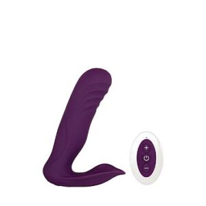 Gender X - Velvet Hammer pulsaattori, kaukosäätimellä, silikoninen, lila