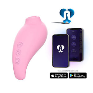 Adrien Lastic Revelation - Imevä klitoriskiihotin, bluetooth-ominaisuudella, tyylikäs, silikoninen, pinkki