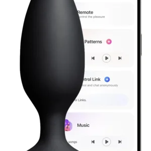Lovense Hush 2 Vibrating Butt Plug 45mm kauko-ohjattava anaalitappi