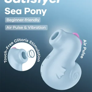Satisfyer Sea Pony Air Pulse Vibrator Paineilmavibraattori