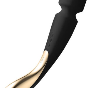 LELO Smart Wand 2 Large Black Magic wand/hieronta sauva